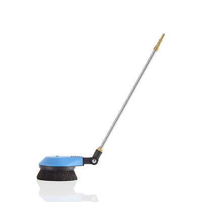 [41050.6] Roterende wasborstel met lans inox 500 MM + steeknippel D12 (met draaikblokkering)