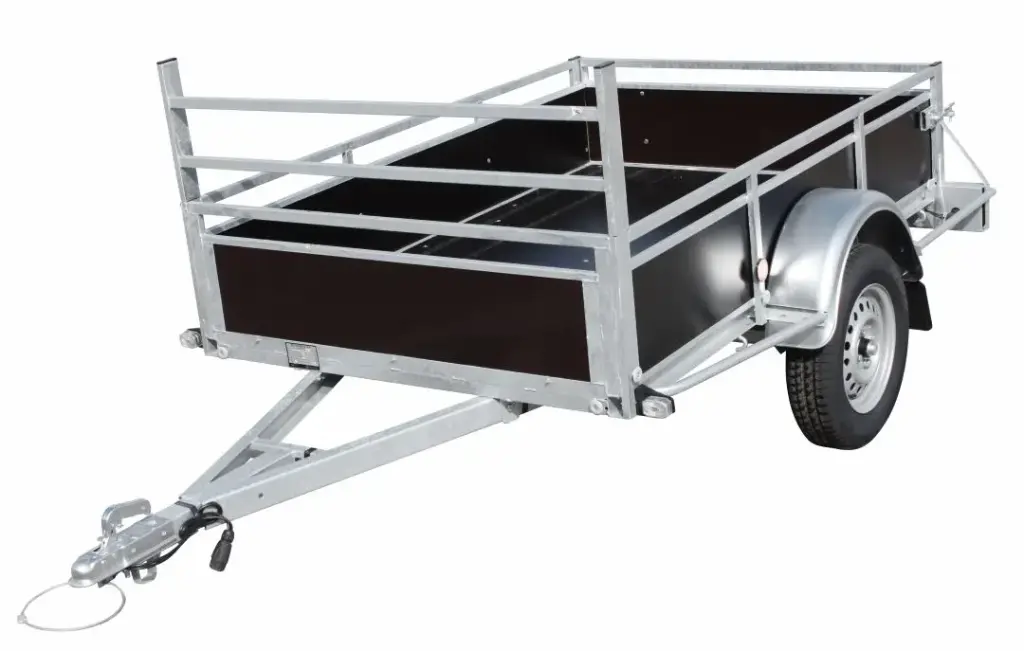 BW Trailer - Bakaanhangwagen 2000x1300x380 - EA - Bruin hout