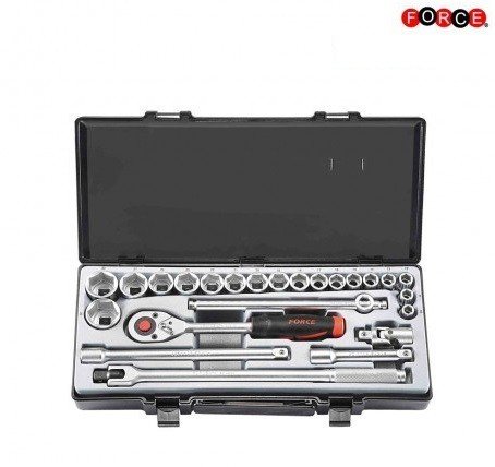 Force Dopsleutelset 1/2 - 24-delig