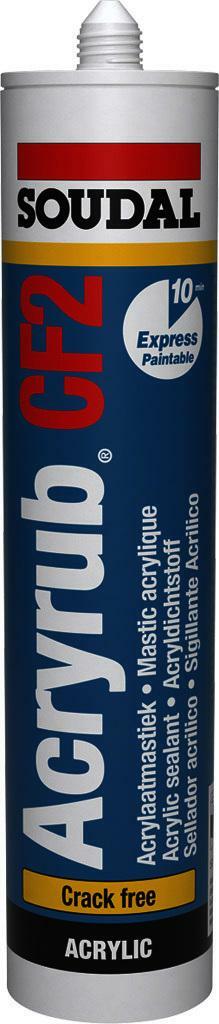 Soudal 310mL Acryrub CF2 White