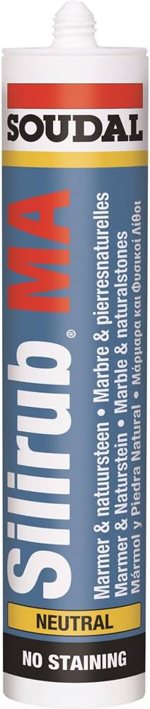 [106120] Soudal Silirub MA natuursteen 300ml