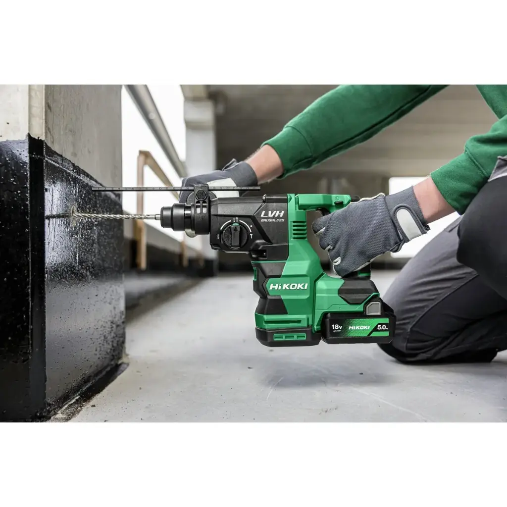 Hikoki  ACCU BOOR-BREEKHAMER SDS-PLUS 18V - BRUSHLESS - 3,2J - MV - LVH - RFC