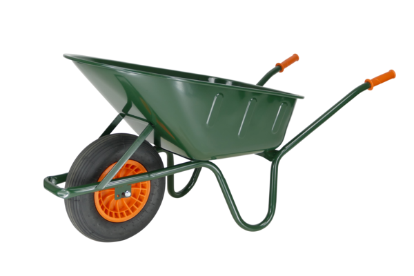 [RF802-0A] Vabor Kruiwagen versterkt model - 90L - versterkte neus en poten - 2ply luchtband metalen velg - kogellagers