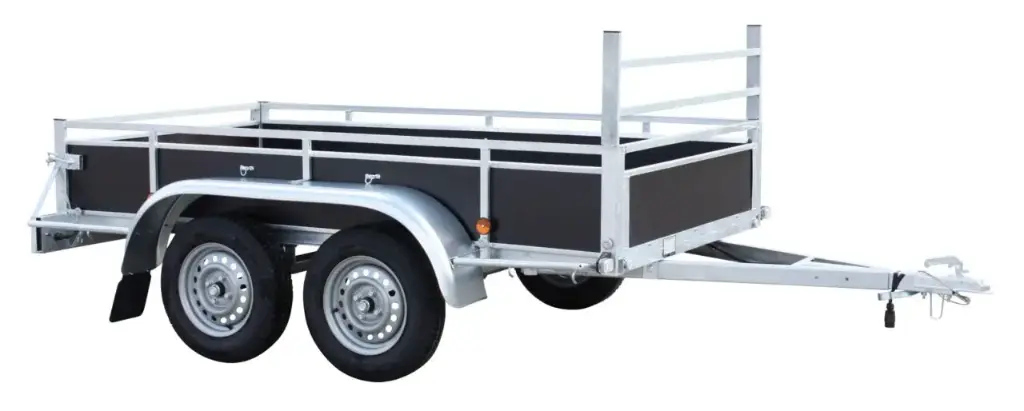 BW Trailer - Bakaanhangwagen 2200x1300x380 - DA - Bruin hout - 750kg