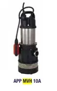 [MVH10A] APP - Drukdompelpomp met vlotter - 230V - 550W - zijuitgang 1" BI
