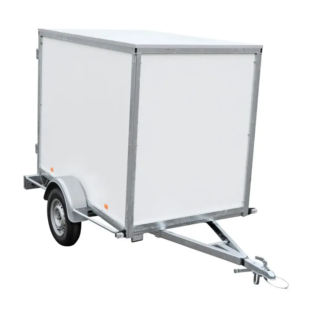 BW Trailer - GESLOTEN AHW - 2000x1250x1500 - WIT HOUT - EA - 750kg