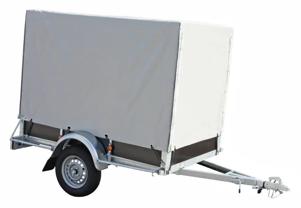 Optie Kader + zeil grijs - Huif - 2000x1300 - Binnenhoogte 1500mm