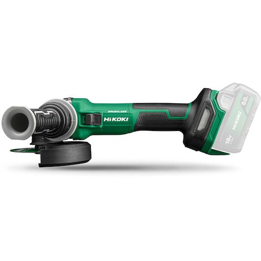[G1813DEW4Z] Hikoki ACCU HAAKSE SLIJPMACHINE 18V - BRUSHLESS - 125MM - 900W - REM - SoftStart