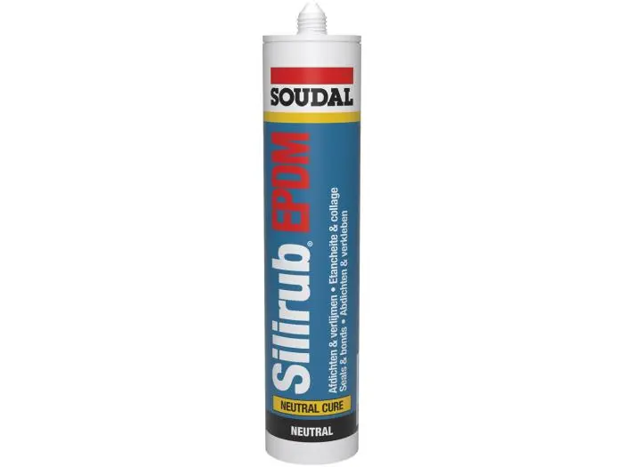 Soudal Silirub EPDM - Zwart