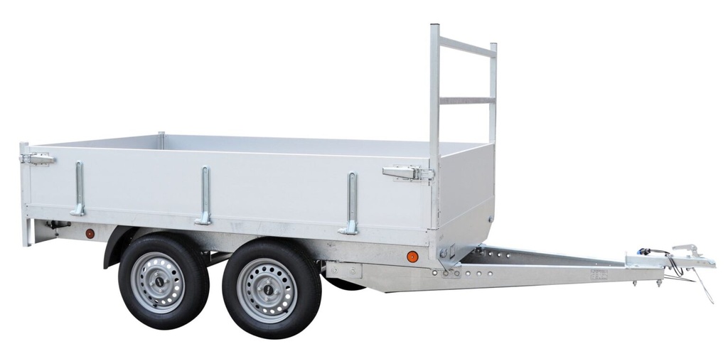 BW Trailer - Plateauaanhangwagen - 2500x1500x350- DA  (7p, Niet kippend)