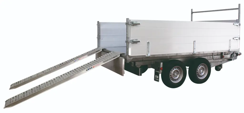 BW Trailers set oprijrampen