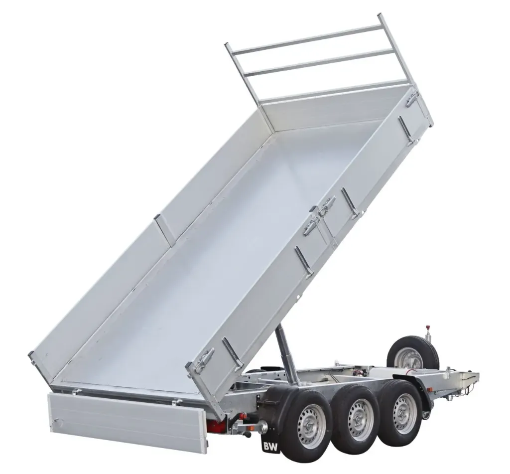 BW Trailers - Geremde kipper - Tridem as (Standaard, 3 x 1500 kg, Standaard)