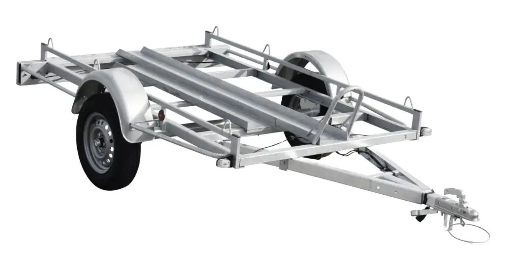 BW Trailer - Moto aanhangwagen - 2200mm - EA  (1 Rail, 1280 mm, Standaard)