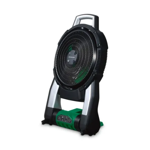 Hikoki 18V ventilator voor koele lucht en veelzijdig gebruik