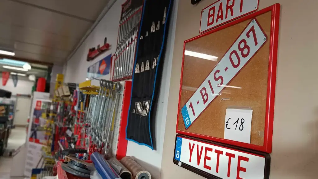 Nummerplaat bedrukken