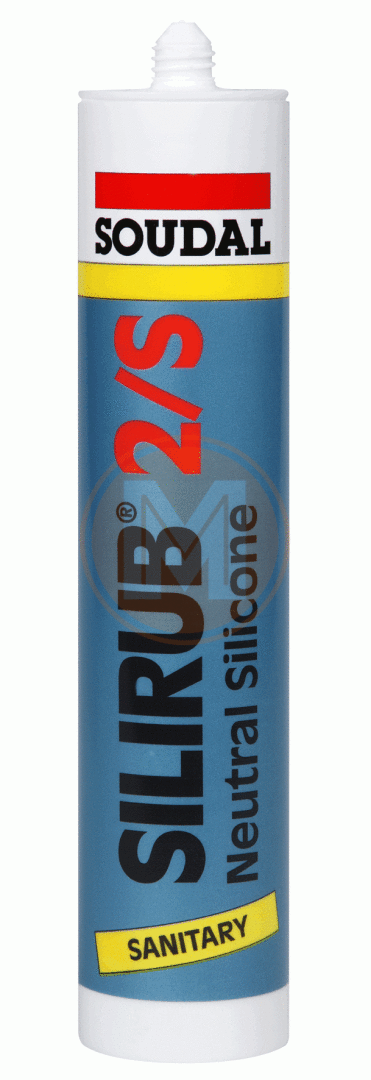 Soudal 300ml Silirub 2S trans