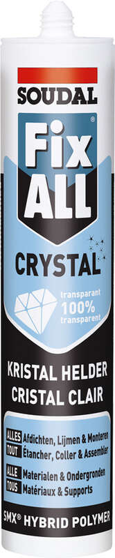 Soudal 290ml Fix All Crystal