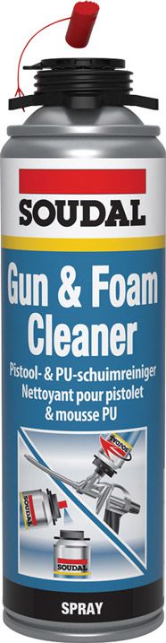 Soudal 500ML GUN & FOAMCLEANER Screw