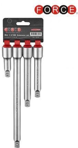 [FOR 4049] Force 1/2"  Verlengstukken set 4 stuks