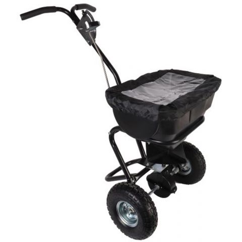 [GP24]  Strooiwagen – Universeel – Professioneel – Luxe – 25 liter – Opklapbare duwstang