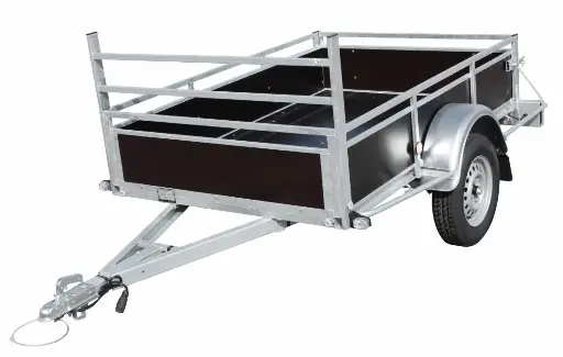 [2498923] BW Trailer - Bakaanhangwagen 2000x1300x380 - EA - Bruin hout