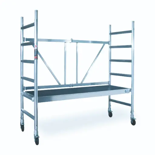 Vouwstelling pakket met vloer zonder luik