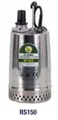 [RS250A] Bouwdompelpomp - Zandbestendig - INOX - 250w