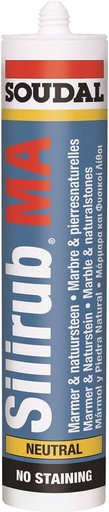 [106120] Soudal Silirub MA natuursteen 300ml