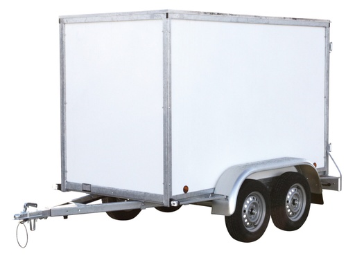 [1003143] BW Trailer - GESLOTEN AHW - 2500x1500x1500 - WIT HOUT - DA - 750kg