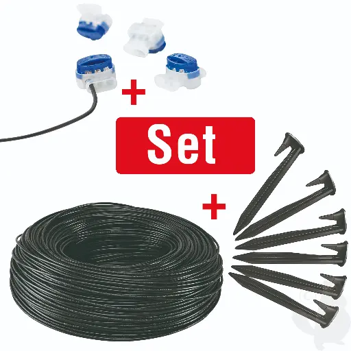 [XSO127514] Solo by Alko Robolinho Installatie-kit 2x150 m kabel - Groot