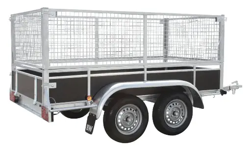 Optie opbouw draadnet - Loofrekken - 3000x1300 - 650mm - Set