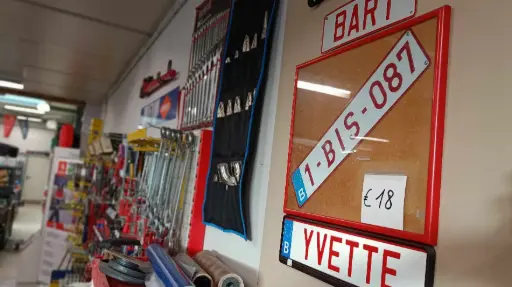 Nummerplaat bedrukken