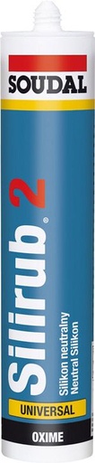 [102384] Soudal 300mL Silirub 2 Transparant