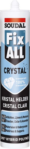 [110980] Soudal 290ml Fix All Crystal