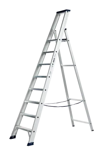 [5994062 ET8A] DAS trapladder enkel 'Hercules' 8 treden