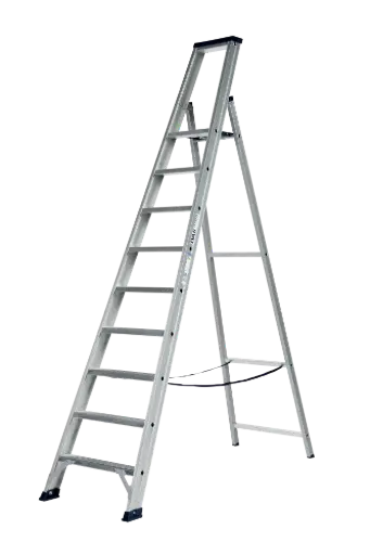 [ET9A] DAS trapladder enkel 'Hercules' 9 treden